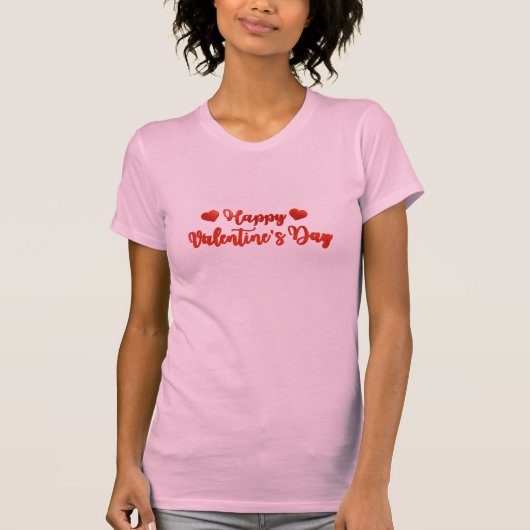 T-shirt Romantic Valentine’s Day Quote (Devant)