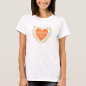 T-shirt Romantic Valentine’s Day Quote (Devant)