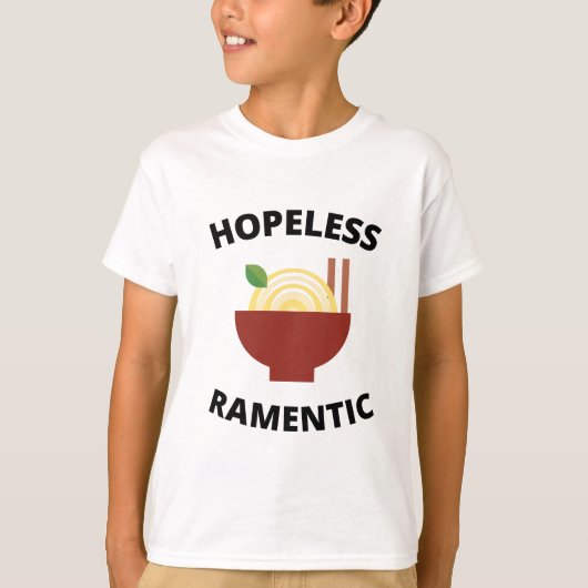 T-Shirt Romantique Désespéré (Devant)