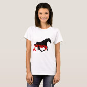 T-shirt Romany Gitan texte et cheval (Devant entier)