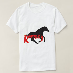 T-shirt Romany Gitan texte et cheval