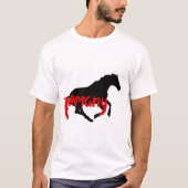 T-shirt Romany Gitan texte et cheval (Devant)