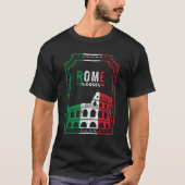 T-shirt Rome Colisée Italie Italia Amphithéâtre romain Anc (Devant)
