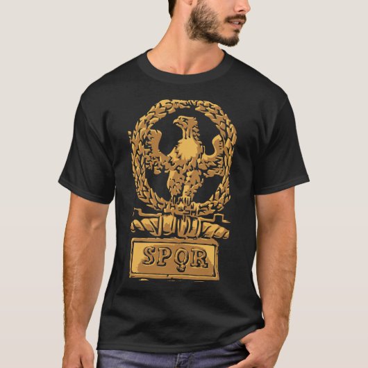 T-shirt Rome et le monde antique - SPQR (Devant)