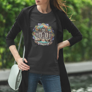 T-shirt Rome Fontaine Murmurante Femme Basique