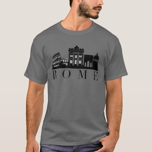 T-shirt Rome funny (Devant)