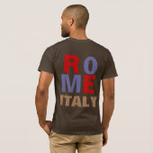 T-SHIRT ROME ITALIE (Dos entier)