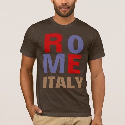 T-SHIRT ROME ITALIE (Devant)