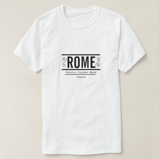 T-shirt Rome - Une chemise MisterP (Design devant)