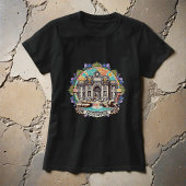 T-shirt Rome Whispering Fountain Womens Basic