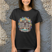 T-shirt Rome Whispering Fountain Womens Basic