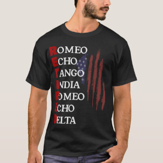 T-shirt Romeo Echo Tango Inde Romeo Echo Delta Ve