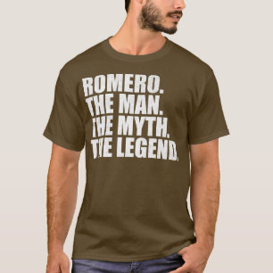 T-shirt Romero Romero Nom de famille Romero nom de famille