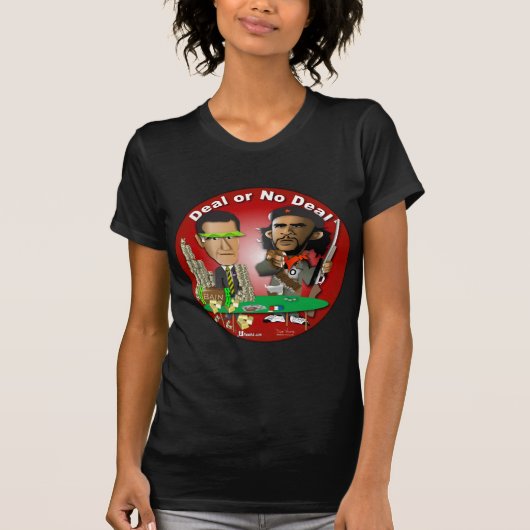 T-shirt Romney et Che Obama (Devant)