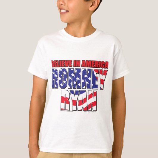 T-shirt Romney et Ryan (Devant)