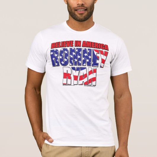 T-shirt Romney et Ryan (Devant)