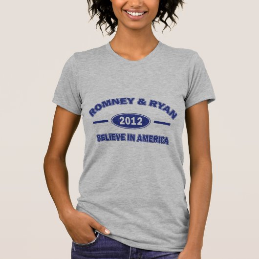 T-shirt Romney et Ryan Croient (Devant)