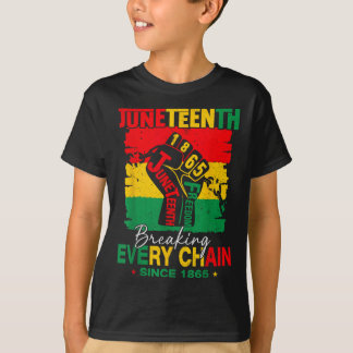 T-shirt Rompre chaque chaîne depuis 1865 Femmes Hommes Jun