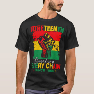 T-shirt Rompre chaque chaîne depuis 1865 Femmes Hommes Jun