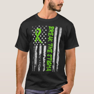 T-shirt Rompre La Sensibilisation À La Stigmatisation Vert