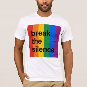 T-shirt rompre le silence
