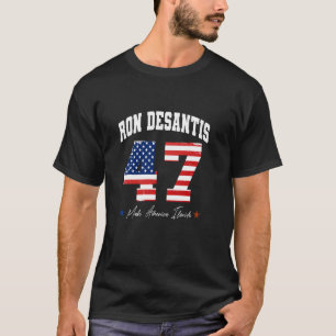 T-shirt Ron DeSantis 47 Président Make America Florida USA