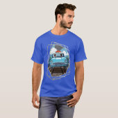 T-shirt Ron & HARRY POTTER™ en voiture volante vers HOGWAR (Devant entier)