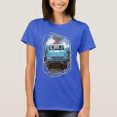 T-shirt Ron & HARRY POTTER™ en voiture volante vers HOGWAR (Devant)