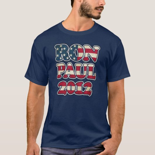 T-shirt Ron Paul 2012 (Devant)
