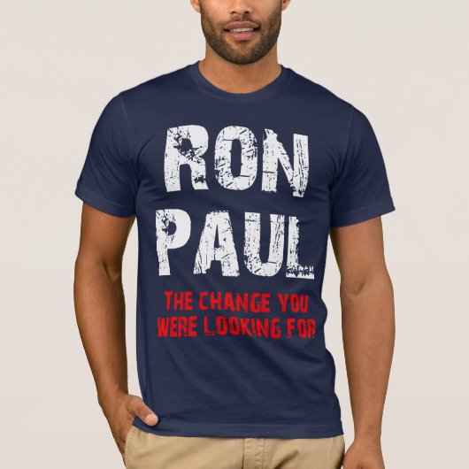 T-shirt Ron Paul 2012 (Devant)
