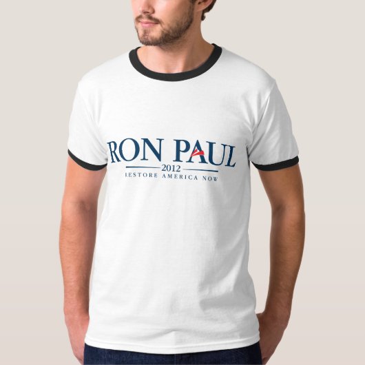 T-shirt Ron Paul 2012 (Devant)