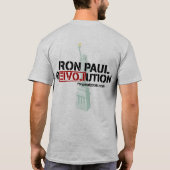 T-shirt Ron Paul est ma Chemise Héros (Dos)