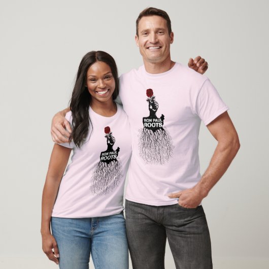 T-shirt Ron Paul Grass Roots (Unisexe)