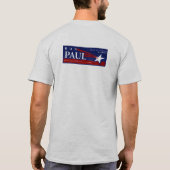 T-shirt Ron Paul - gris (Dos)
