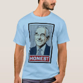 T-shirt Ron Paul Honest Shirt (Devant)