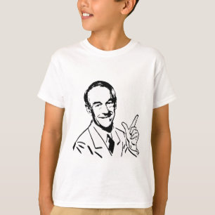 T-shirt Ron Paul parlant