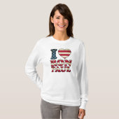 T-shirt Ron Paul patriote (Devant entier)