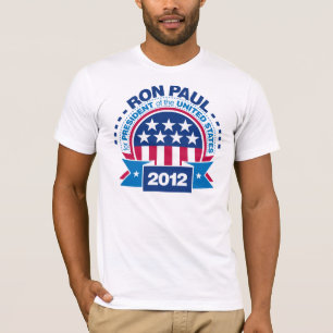 T-shirt Ron Paul pour le président 2012