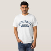 T-shirt Ron Paul pour le président en 2012 (Devant entier)