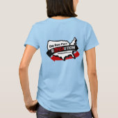 T-shirt Ron Paul Ringer T révolutionnaire (Dos)