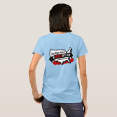 T-shirt Ron Paul Ringer T révolutionnaire (Dos entier)