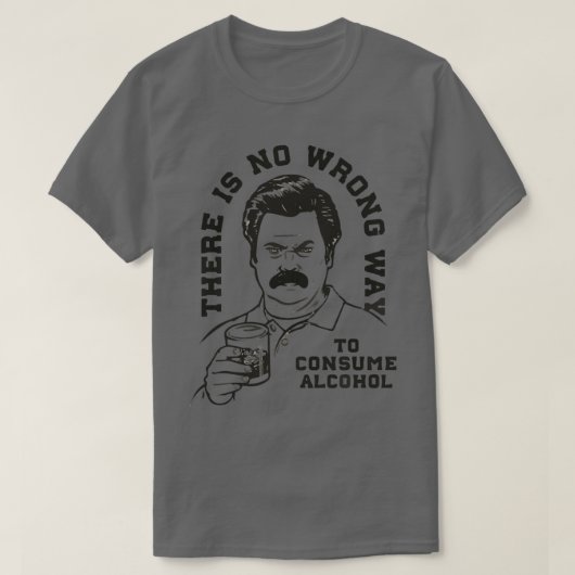 T-shirt Ron Swanson (Design devant)