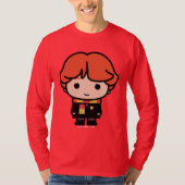 T-shirt Ron Weasley Cartoon Character Art (Devant)