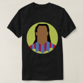 T-shirt Ronaldinho Barcelone (Design devant)