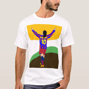 T-shirt Ronaldinho wpap art pop