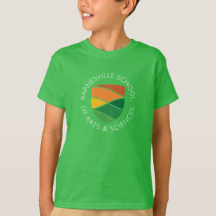 T-shirt rond de logo