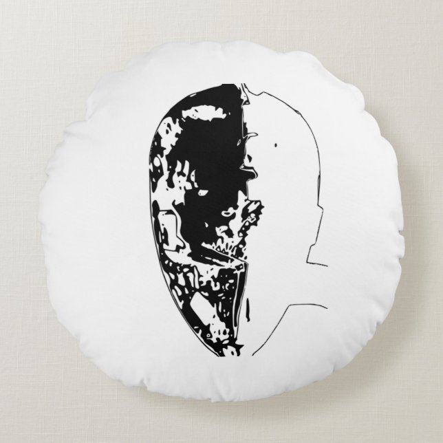 T-shirt Rond Kussen (Voorkant)