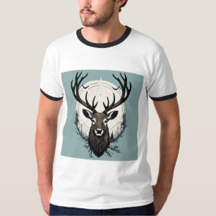 T-Shirt rond pour hommes Imprimer stylish