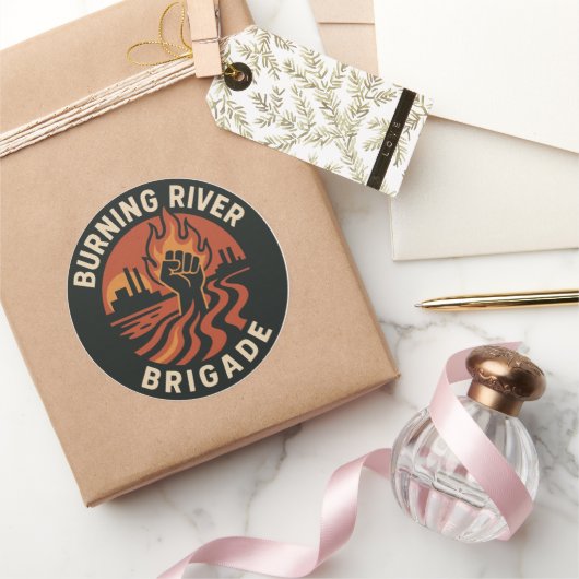 T-Shirt Ronde Sticker (Geschenken)