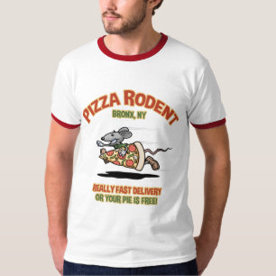 T-shirt Rongeur de pizza